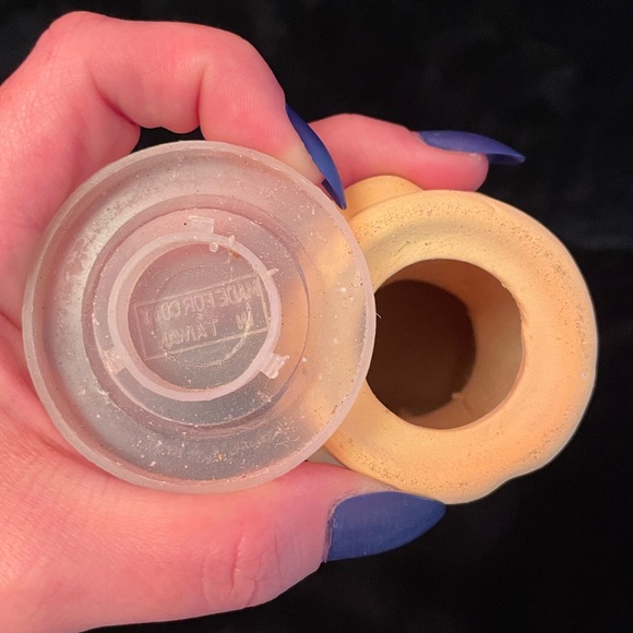 Vintage COTY Owl Air Freshener Potpourri Holder Figurine Terra Cotta 2.5"w & 4"h - Picture 9 of 9